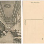 Portal Cafe Diligencias, Veracruz, ca. 1908-1924, Manning Texas and Mexico collection