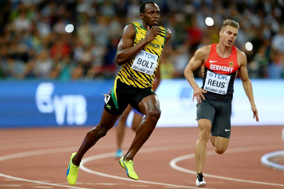 Usain Bolt, Peter Weyand, Wall Street Journal, sprinters, speed, biomechanics