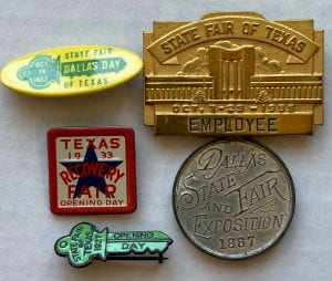 State Fair of Texas pins