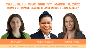 March 10, 2022 ImpactMaps™ Women of Impact: Leading Change in our Global Society