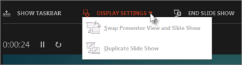swap screens ppt2013