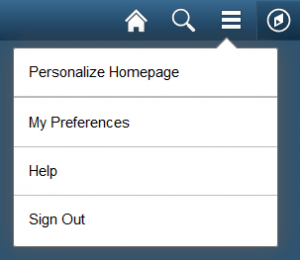 Personalize Homepage Link