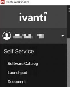 Ivanti Workspaces Screenshot