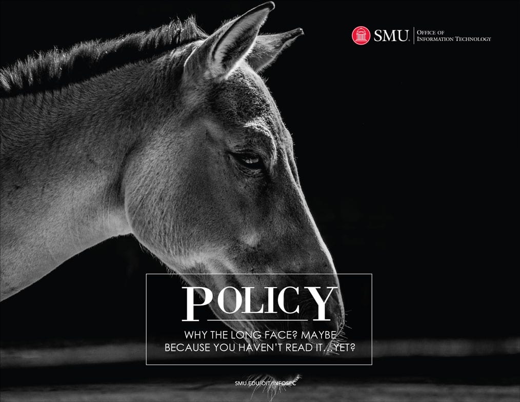 SMU OIT 2019 Calendar Policy