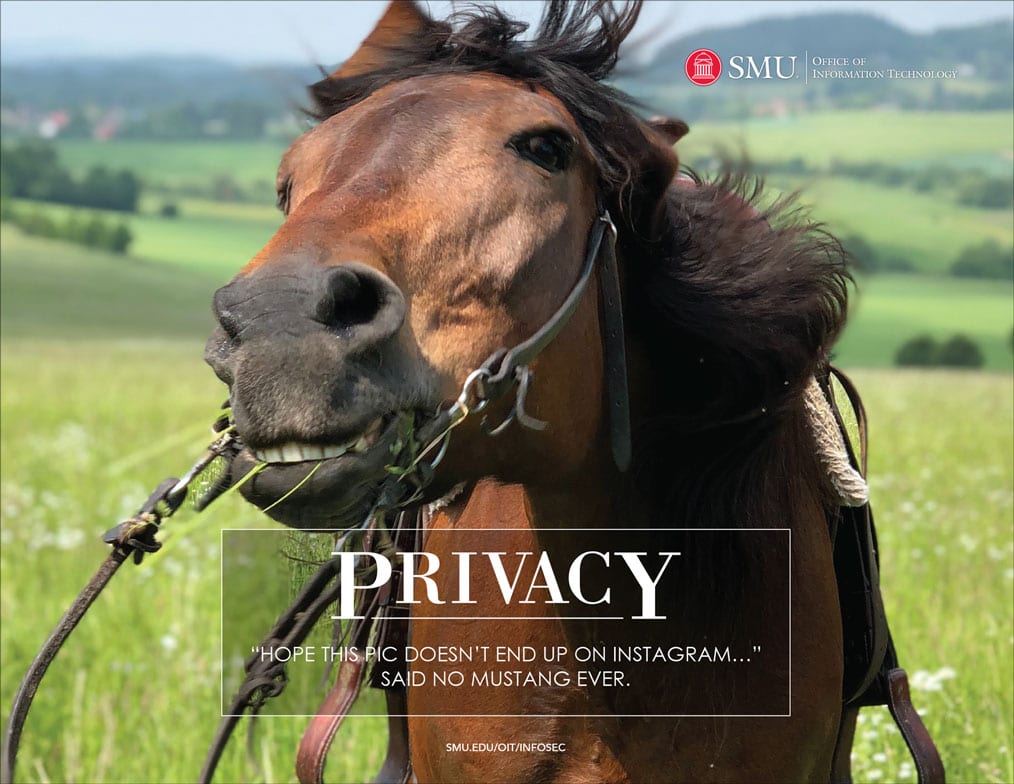 SMU OIT 2019 Calendar Privacy