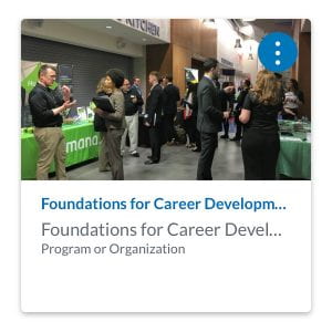 Foundations for Career Development