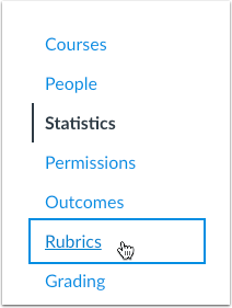 A picture of Canvas' new course navigation look