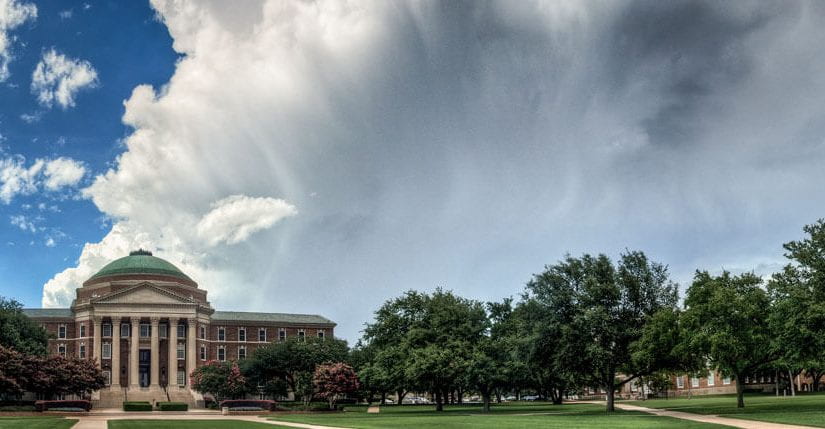Clouds over SMU Campus