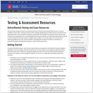 Testing & Assessment Resources