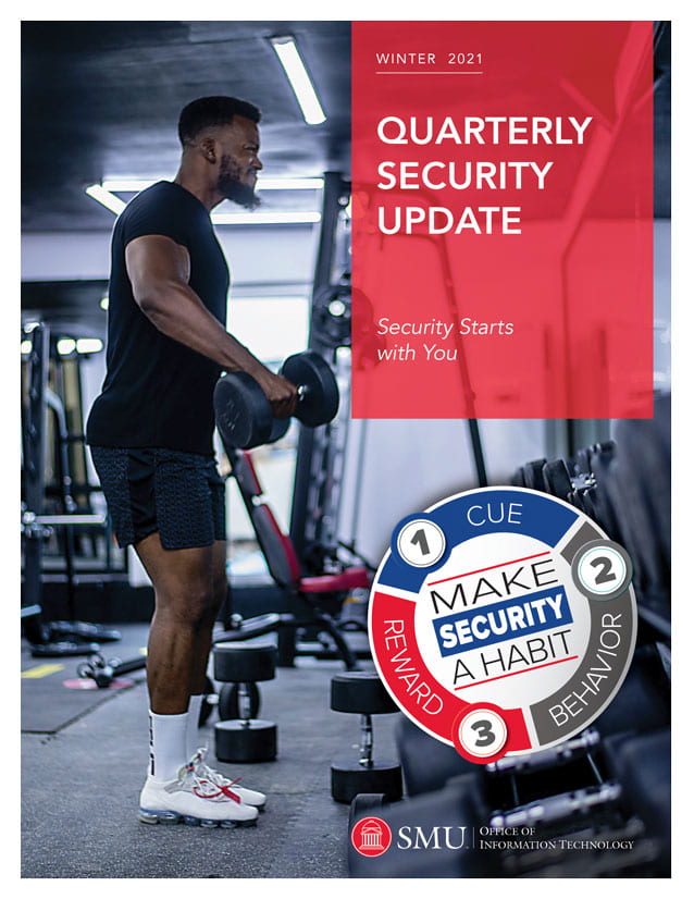 Cover of the OIT Quarterly Security Report