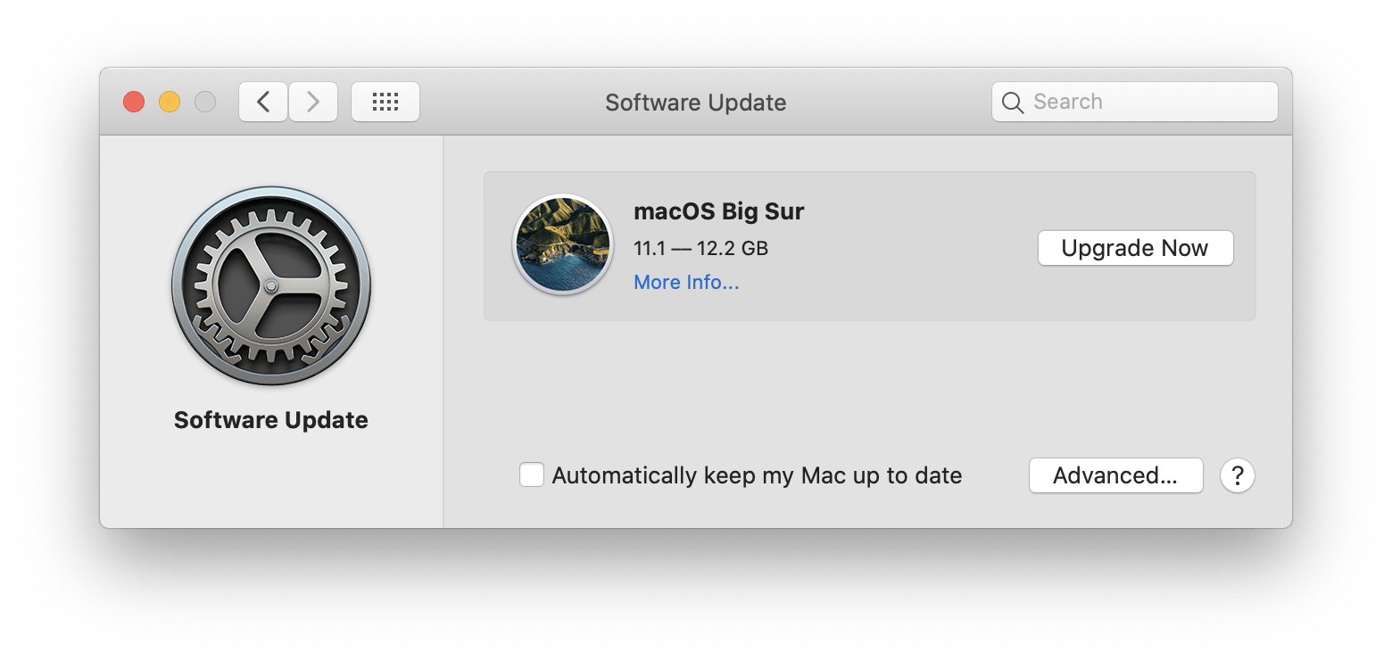 macOS Software Update