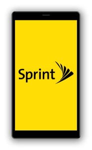 Cell phone on the Sprint network.