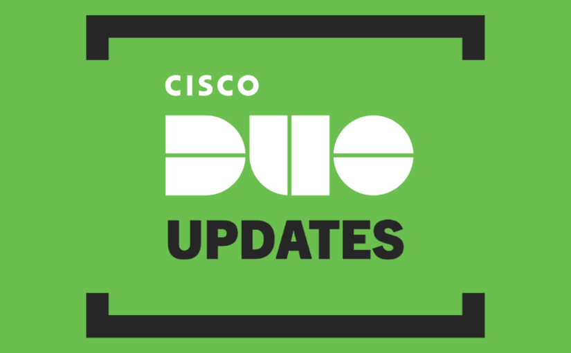 Cisco Duo Updates banner