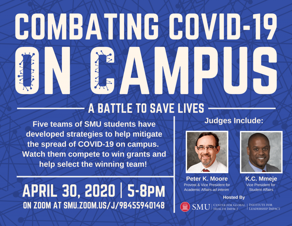 Combating Covid-19 on Campus Flyer