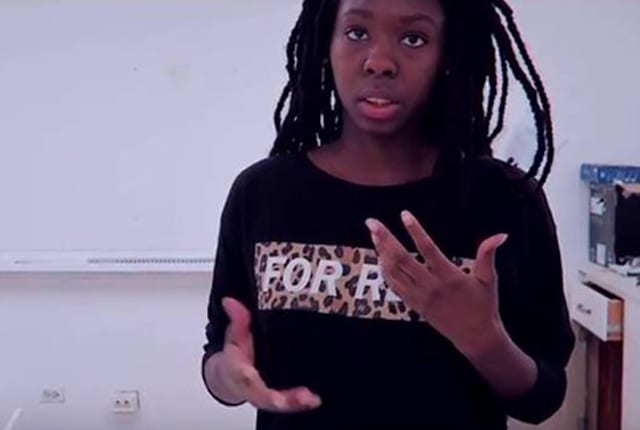 M.F.A. Art student Diamond Gray shares her experiences. Video by B.F.A. alum Kellie Spano. 