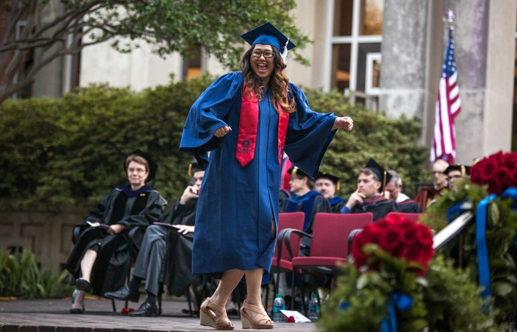 Commencement. (Photo by Kim Leeson)