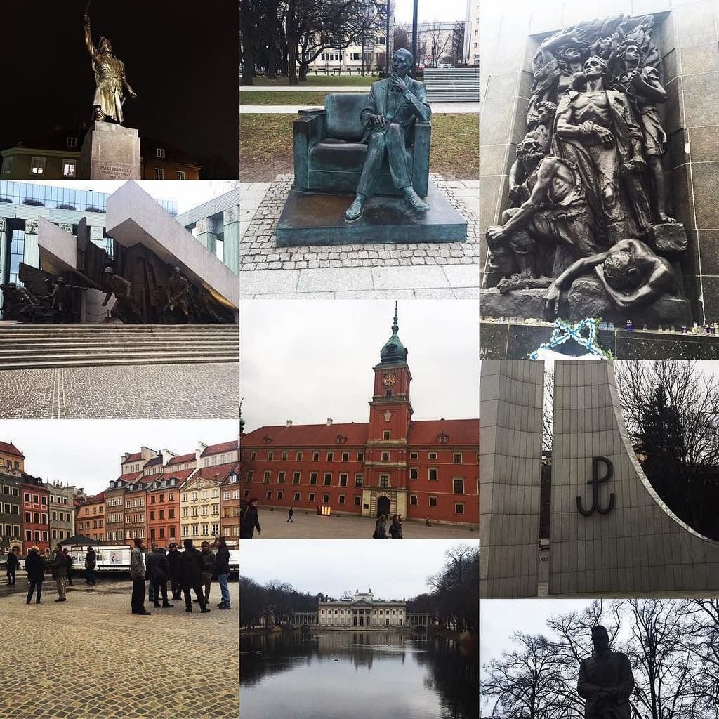 Claudia Zapata, (Photo via @ClaudiaeZapata), one of nine master’s and doctoral students in art history were able to travel to Berlin, Warsaw and Treblinka to deliver presentations on historical sites they had previously only read about.