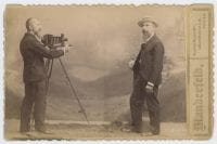 [Photographer and Man Posing], ca. 1890s, DeGolyer Library, SMU.