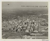 [Aerial View of Dallas from West], ca. 1921-1930s, DeGolyer Library, SMU.
