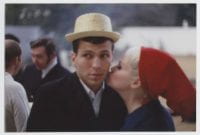 [Diane Wisdom Kissing Frank Sinatra Jr.'s Cheek], ca. 1969, DeGolyer Library, SMU.