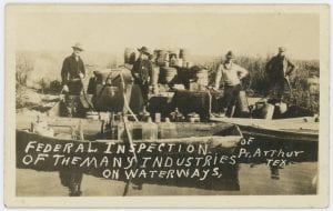 Federal Inspection of the Many Industries on Waterways , of Pt. Arthur, Tex., ca. 1924-1949. DeGolyer Library, SMU.