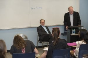 Dedman Psychology Faculty Hampson George W. Bush Visit