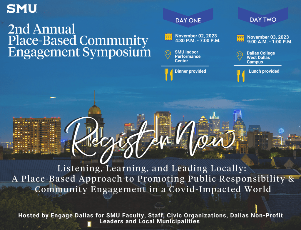 Registration open: 2nd Annual Place-Based Community Engagement Symposium