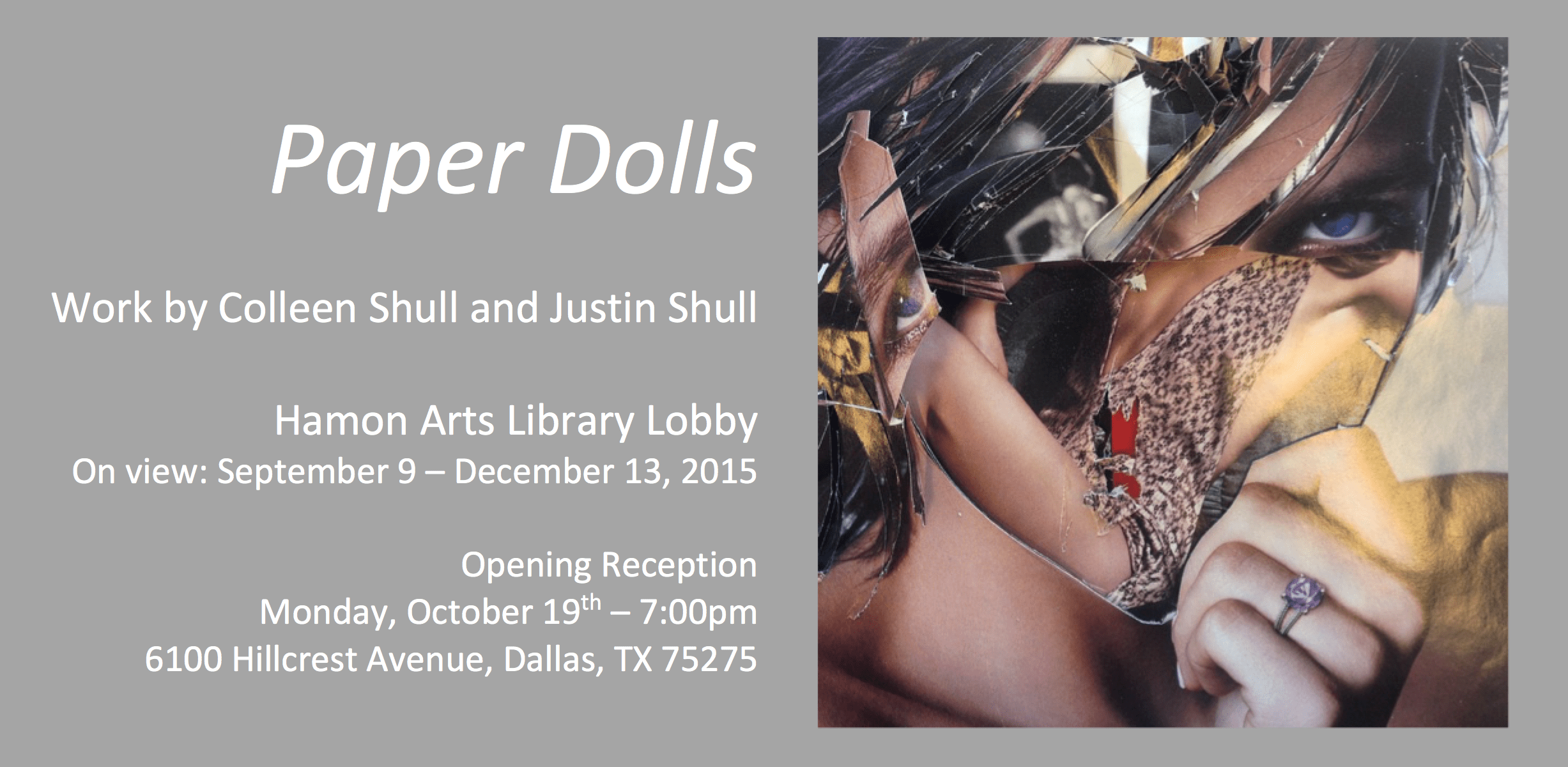 Paper Dolls Exhibition and Reception