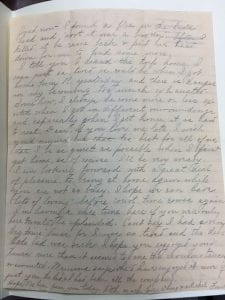 January 5th, 1893, Frankie Smith letter page 2