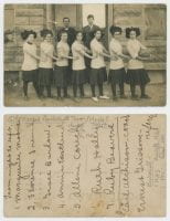 [Haskell High School Girls' Basketball Team], ca. 1910-1911, DeGolyer Library, SMU.