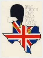 British Fortnight, Neiman Marcus, Dallas, Oct. 15-27, 1973, DeGolyer Library, SMU.