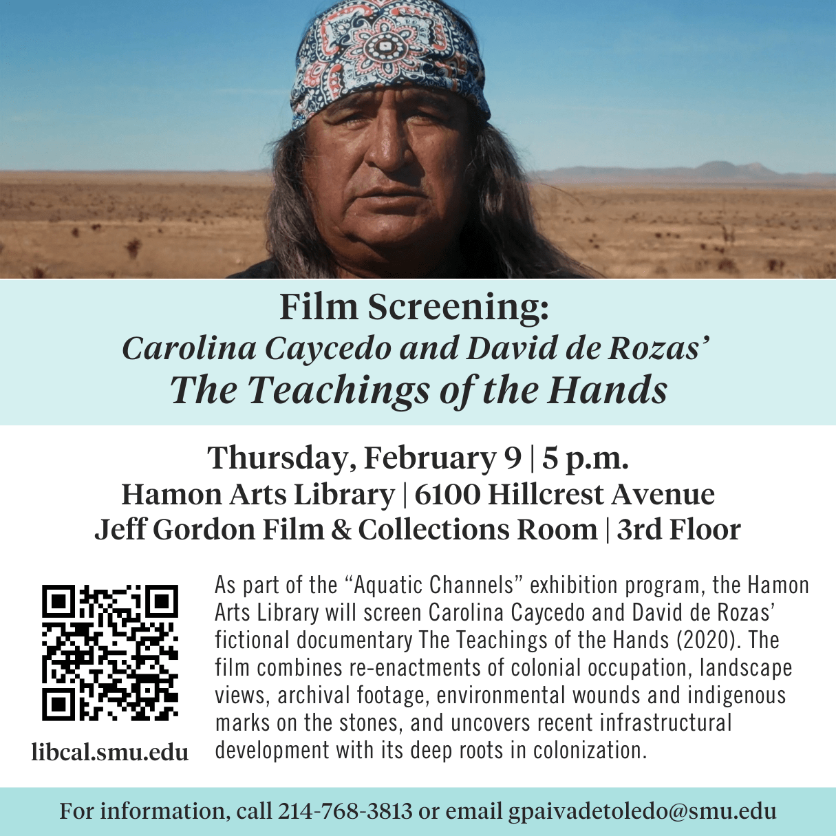 Teachings of the Hands film screening_Feb 9 at 5 pm
