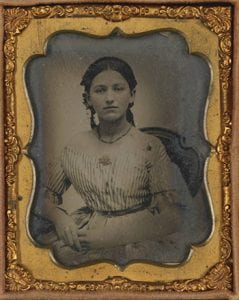 [Portrait of a Girl], ca. 1840s-1850s, DeGolyer Library, SMU.