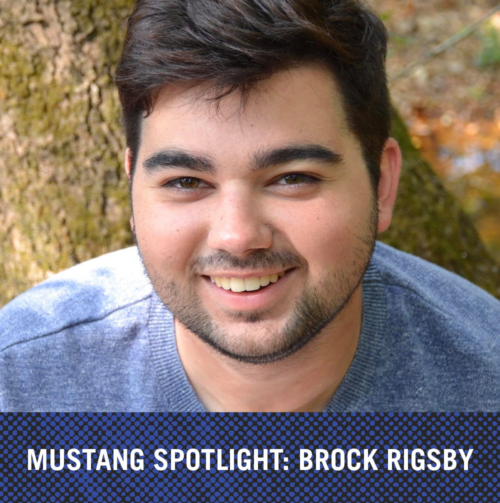 Brock Rigsby Demonstrates Courageous Leadership while Learning to Focus on the Big Picture